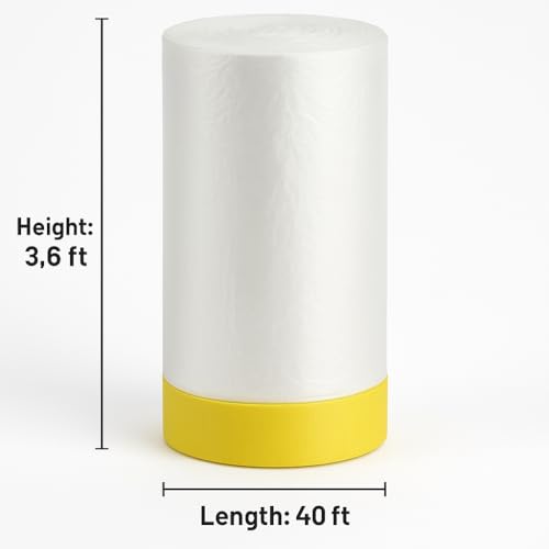 Pre-Taped Masking Film Roll & Free Cutter - Image 2