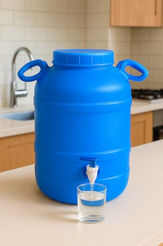 Water Dispenser 26L | Plastic Water Container with Tap - Image 2