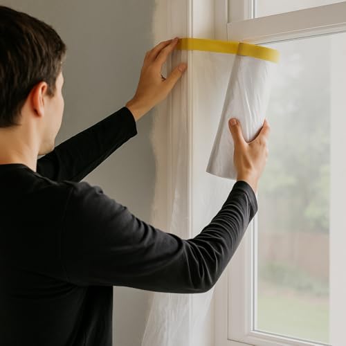 Pre-Taped Masking Film Roll & Free Cutter - Image 3