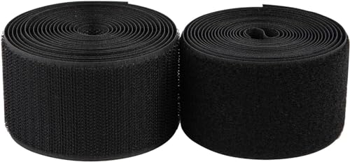 BUILDINGSHOP Velcro Tapes with (Non Adhesive) - 20 mm Width Nylon (Hook & Loop) Velcro Straps for Indoor or Outdoor Use - Used As Velcro Tapes for Mosquito Net Too