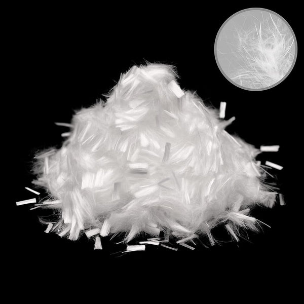 6MM & 12MM Polypropylene Glass Fibers for Plastering, Concrete & Waterproofin...