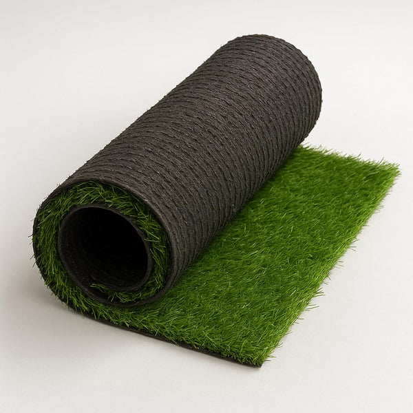 35mm Artificial Grass Mat (Green) with Anti-Skid Backing, Weatherproof & UV R...