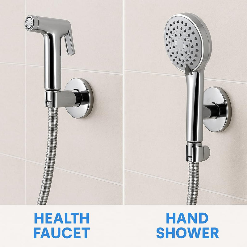 Stainless Steel Health Faucet Hose 1M | Anti-Rust Brass Core - Image 4