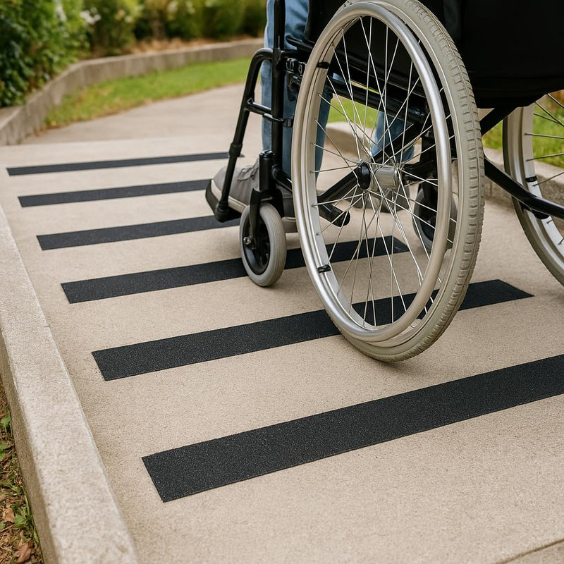 Anti-Skid Tape | Heavy-Duty Non-Slip Safety Grip Roll (Black) - Image 7