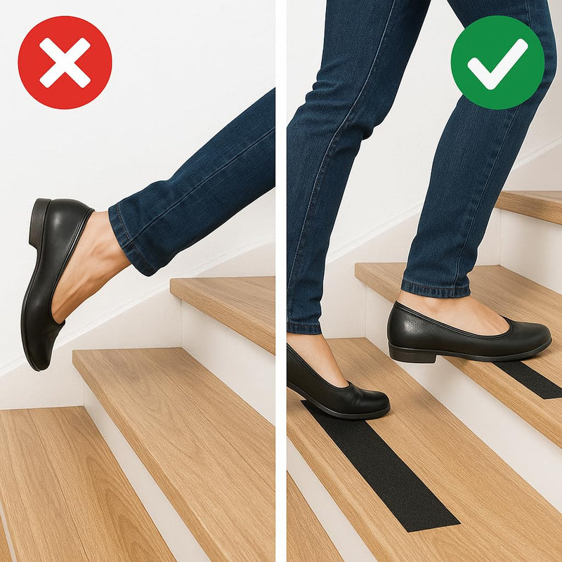 Anti-Skid Tape | Heavy-Duty Non-Slip Safety Grip Roll (Black) - Image 8