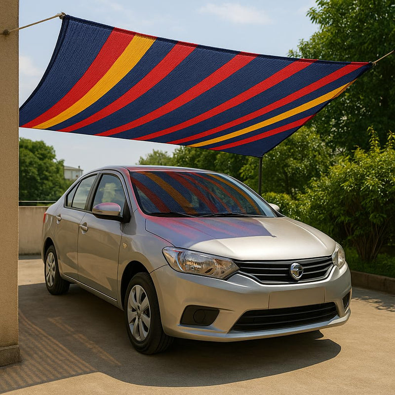 Buildingshop Shade Net for Balcony & Garden | UV Protection, Reusable