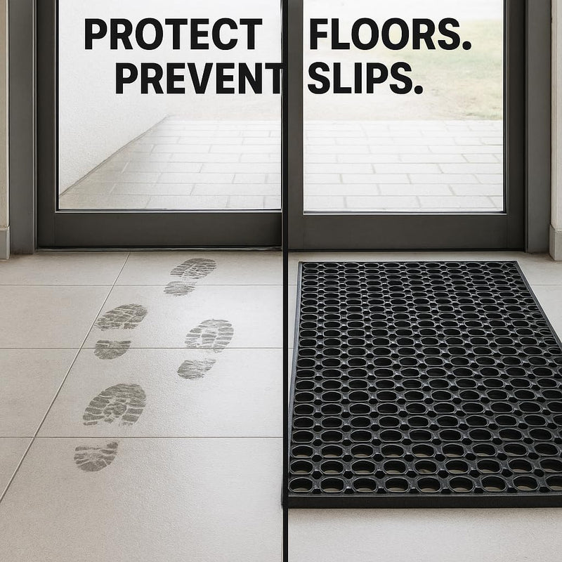 Heavy Duty Rubber Hollow Mat 22mm Thickness, Anti-Slip, Waterproof Industrial... - Image 5