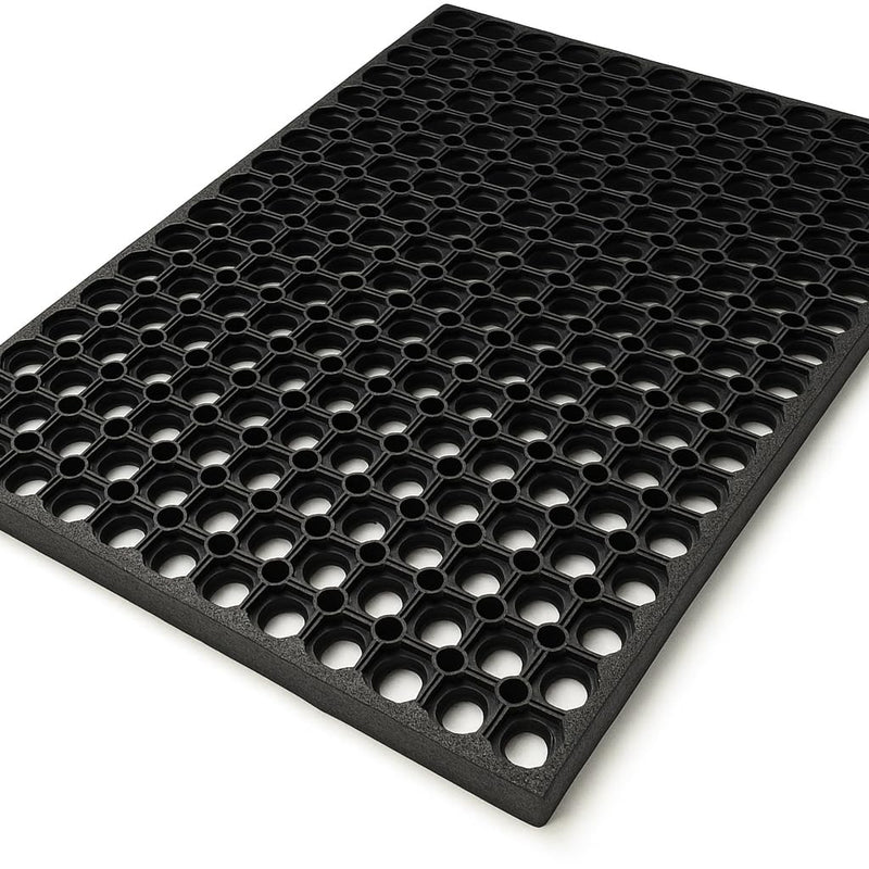 Heavy Duty Rubber Hollow Mat 22mm Thickness, Anti-Slip, Waterproof Industrial...