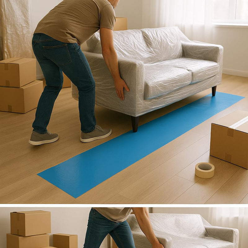 Floor Protection Film | Self-Adhesive Surface Protection Roll (610mm x 100m) - Image 6