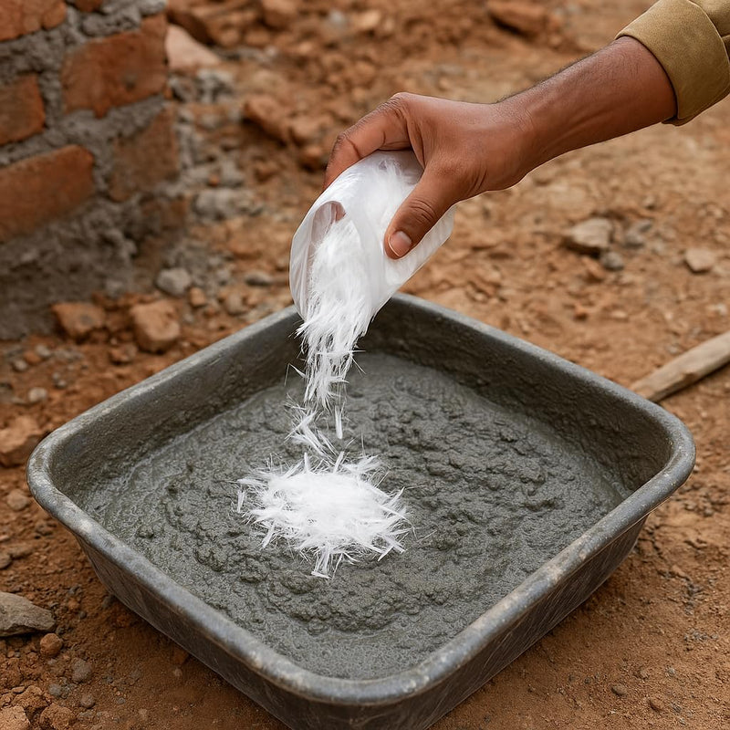 6MM & 12MM Polypropylene Glass Fibers for Plastering, Concrete & Waterproofin... - Image 8