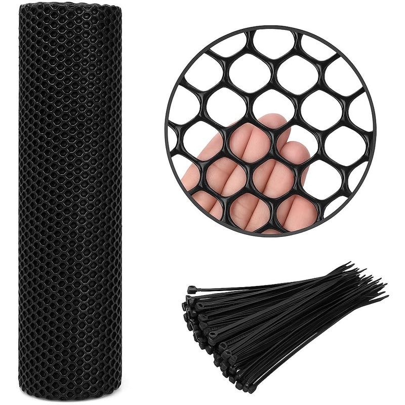 Garden Fence Outdoor - Green UV Stabilised Plastic Net, PVC Nylon Mesh, 800 G... - Image 2