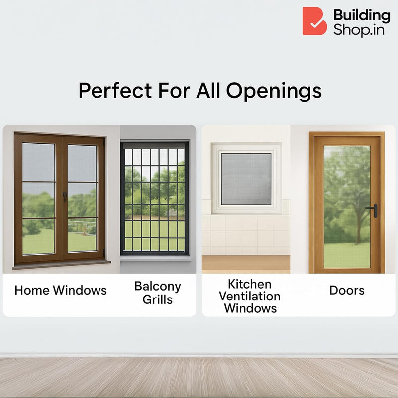 Plastic Mosquito Mesh Net Roll for Windows & Doors - Factory Outlet (Non-Stit... - Image 5