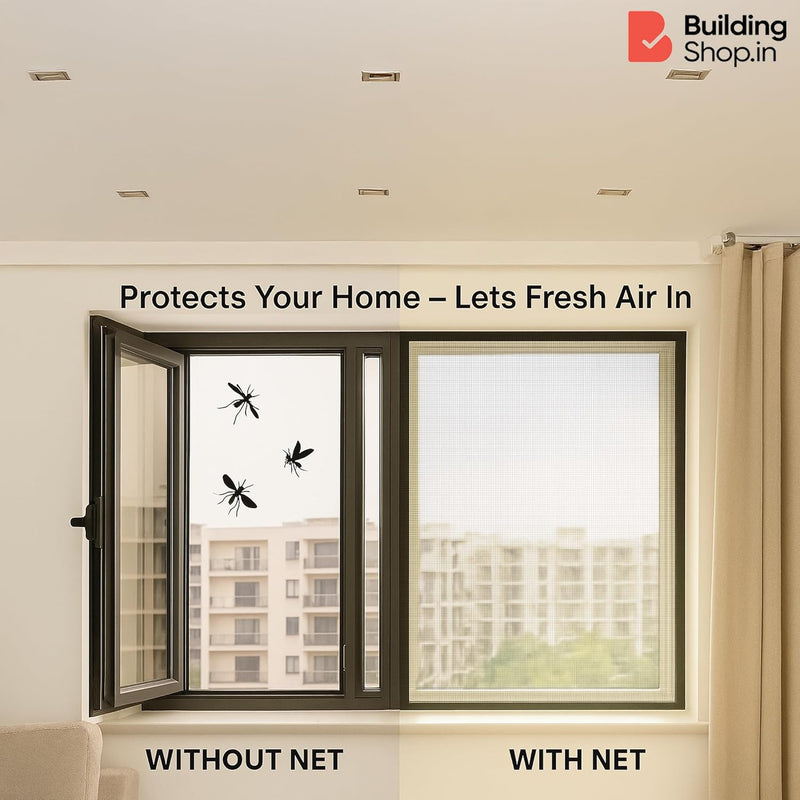 Plastic Mosquito Mesh Net Roll for Windows & Doors - Factory Outlet (Non-Stit... - Image 6