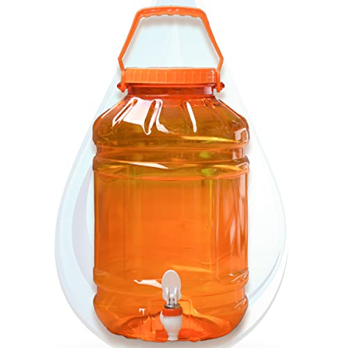 Buildingshop Portable Mini Water Dispenser for 10 Litre Bottle/Water Camper Jar/Hot/Cold Water Jar with Strong Water Tap