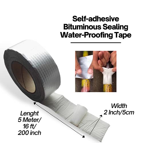 Buildingshop Aluminum Waterproofing Tape: Super Strong Roof Leak Repair Solution