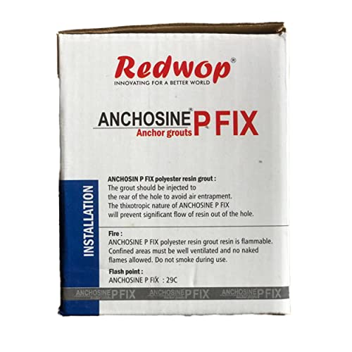 Buildingshop X Redwop Anchosine Anchor Grout PFIX/Lokfix Polyester Resin Grouts For Rapid Strength Gain/Corrosion Resistant