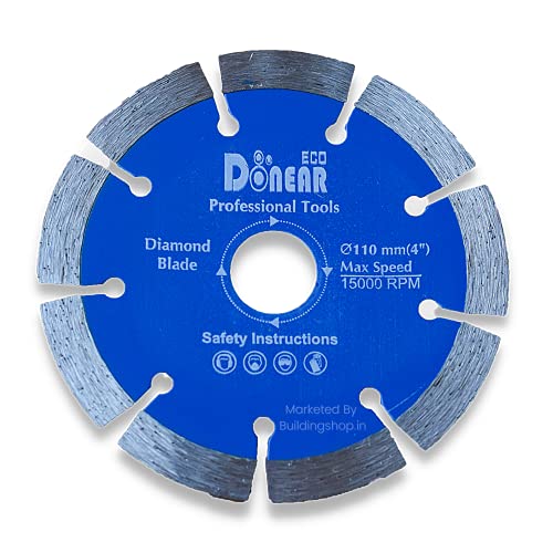 Buildingshop.in (Donear Eco) 4" Diamond Cutting Blade Professional Series (Pack Of 2)