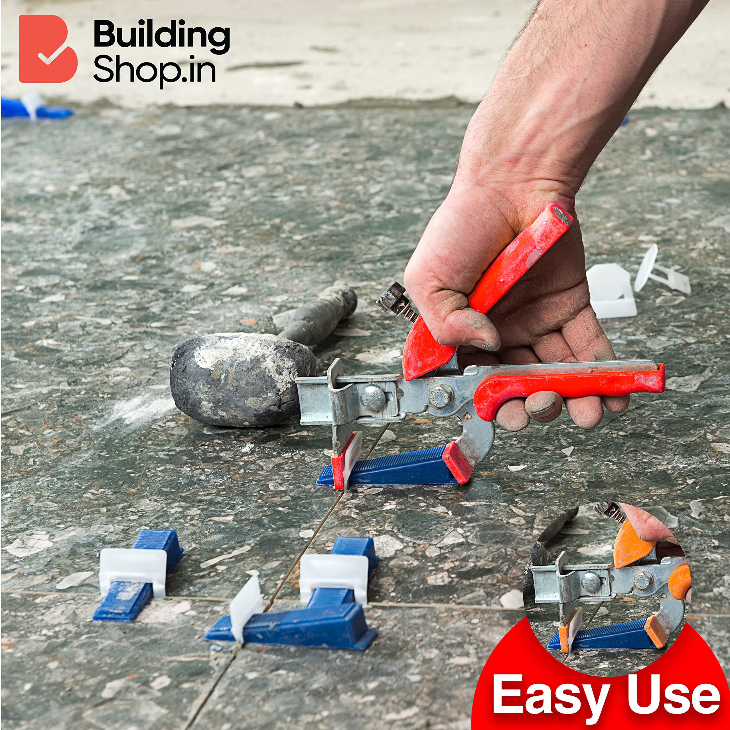 Buildingshop Tile Leveling System Hand Tool Piler For Wedges Installation/Tile Laying Tools For Floor (Leveling Hand Tool)